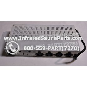 COMPLETE CONTROL POWER BOX WITH CONTROL PANEL - COMPLETE CONTROL POWER BOX CAL SAUNA INFRARED SAUNA STYLE 1 WITH ONE CONTROL PANEL 3