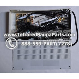 COMPLETE CONTROL POWER BOX WITH CONTROL PANEL - COMPLETE CONTROL POWER BOX CAL SAUNA INFRARED SAUNA STYLE 1 WITH ONE CONTROL PANEL 6