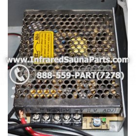 COMPLETE CONTROL POWER BOX WITH CONTROL PANEL - COMPLETE CONTROL POWER BOX CAL SAUNA INFRARED SAUNA STYLE 2 WITH ONE CONTROL PANEL 11