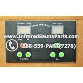 CIRCUIT BOARDS WITH  FACE PLATES - CIRCUIT BOARD WITH FACE PLATE HYDRA INFRARED SAUNA NYSN3DB F1.3 1