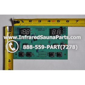 CIRCUIT BOARDS WITH  FACE PLATES - CIRCUIT BOARD WITH FACE PLATE HYDRA INFRARED SAUNA NYSN3DB F1.3 4