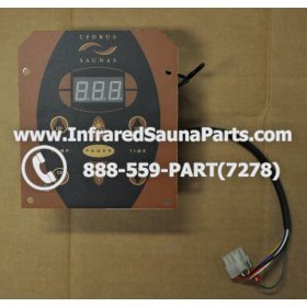 CIRCUIT BOARDS WITH  FACE PLATES - CIRCUIT BOARD WITH FACE PLATE CEDRUS SN 20051124279 AND REMOTE CONTROL 3