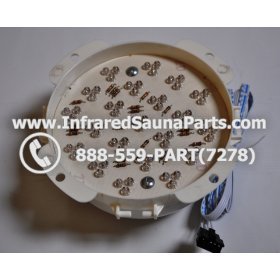 COMPLETE LIGHT ASSEMBLY 220V / 240V - COMPLETE LIGHT ASSEMBLY WITH BULB - 4 PIN CONNECTION 220V / 240V 7