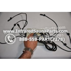 COMPLETE CONTROL POWER BOX 220V / 240V - COMPLETE CONTROL POWER BOX 220V / 240V FED INTL.INFRARED SAUNA WITH 8 HEATER PLUGS v2 2