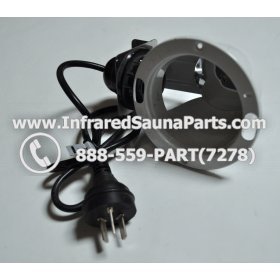 COMPLETE LIGHT ASSEMBLY 12V - COMPLETE LIGHT ASSEMBLY WITH POWER CORD 12V 5