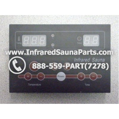 FACE PLATES - FACEPLATE FOR CIRCUIT BOARD ZENAWAKENING INFRARED SAUNA 06S10195 1