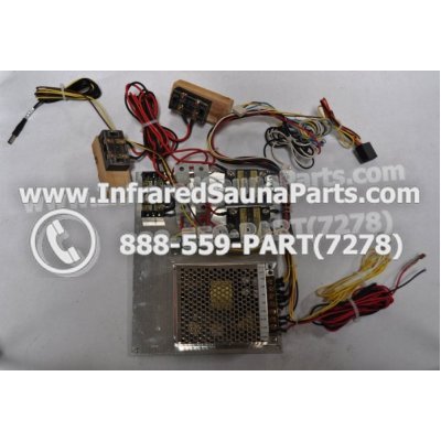 COMPLETE CONTROL POWER BOX 110V / 120V - COMPLETE CONTROL POWER BOX 110V / 120V VIDAL INFRARED SAUNA STYLE 8 1