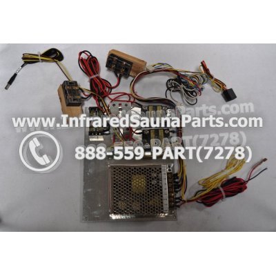 COMPLETE CONTROL POWER BOX 110V / 120V - COMPLETE CONTROL POWER BOX 110V / 120V LUX INFRARED SAUNA STYLE 2 1