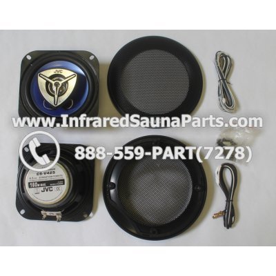 SPEAKER WITH SPEAKER COVER - SPEAKER WITH SPEAKER COVER MODEL JVC-V425 1