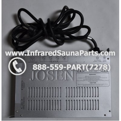 COMPLETE CONTROL POWER BOX 220V / 240V - COMPLETE CONTROL POWER BOX 220V / 240V KEYSBACKYARD INFRARED SAUNA STYLE 3 1